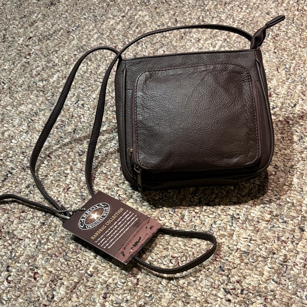 Classic Brown Genuine Leather Bag